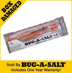Damaged Box Authentic BUG-A-SALT 3.0 Clear ‘Em Out Insect Eradication Gun