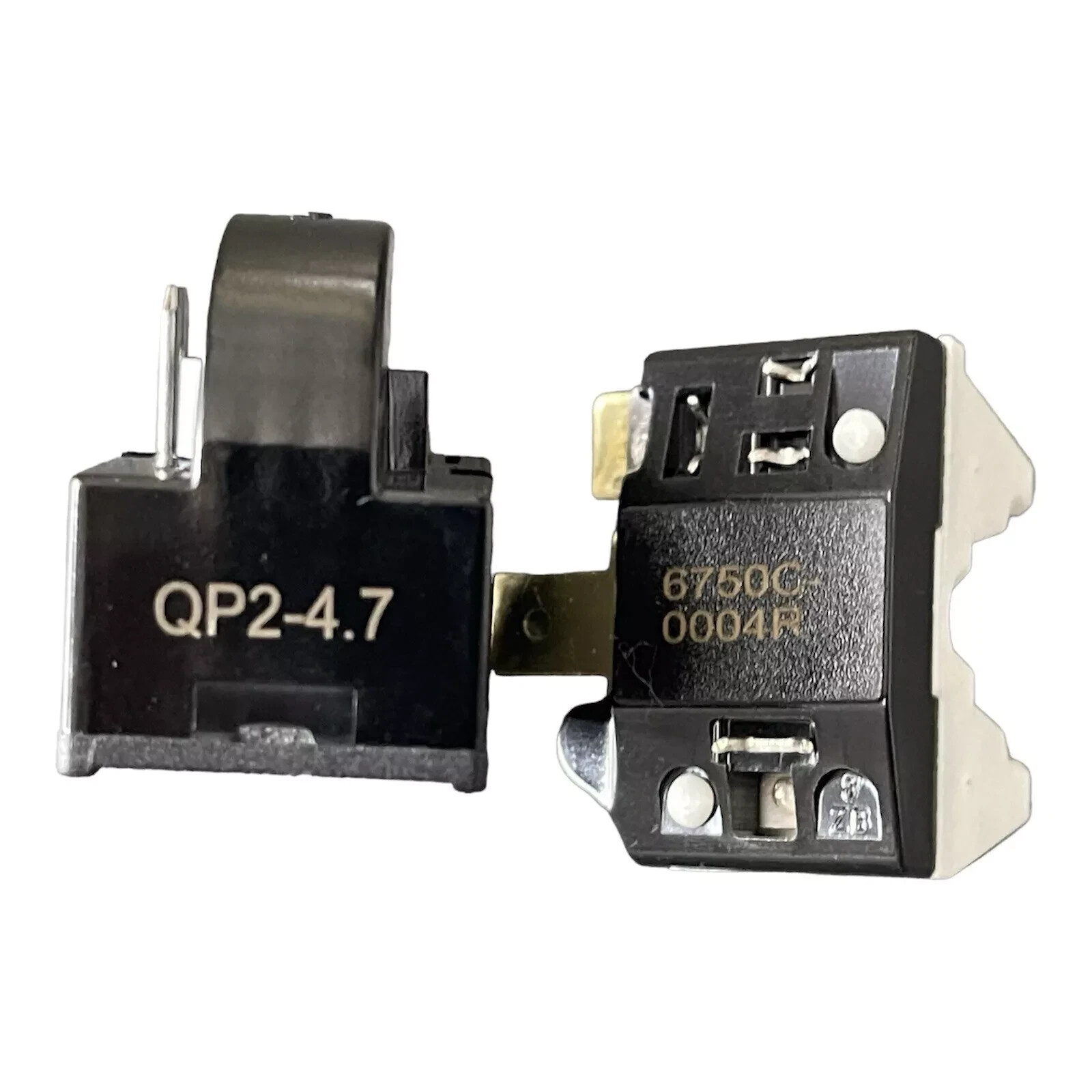 QP2-4.7 PTC Relay 1 Pin Refrigerator Relay and 6750C-0004R-KIT gallery