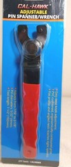 PIN SPANNER WRENCH ADJUSTABLE 7/16 TO 2-1/8″ GREAT FOR ANGLE GRINDER HUBS