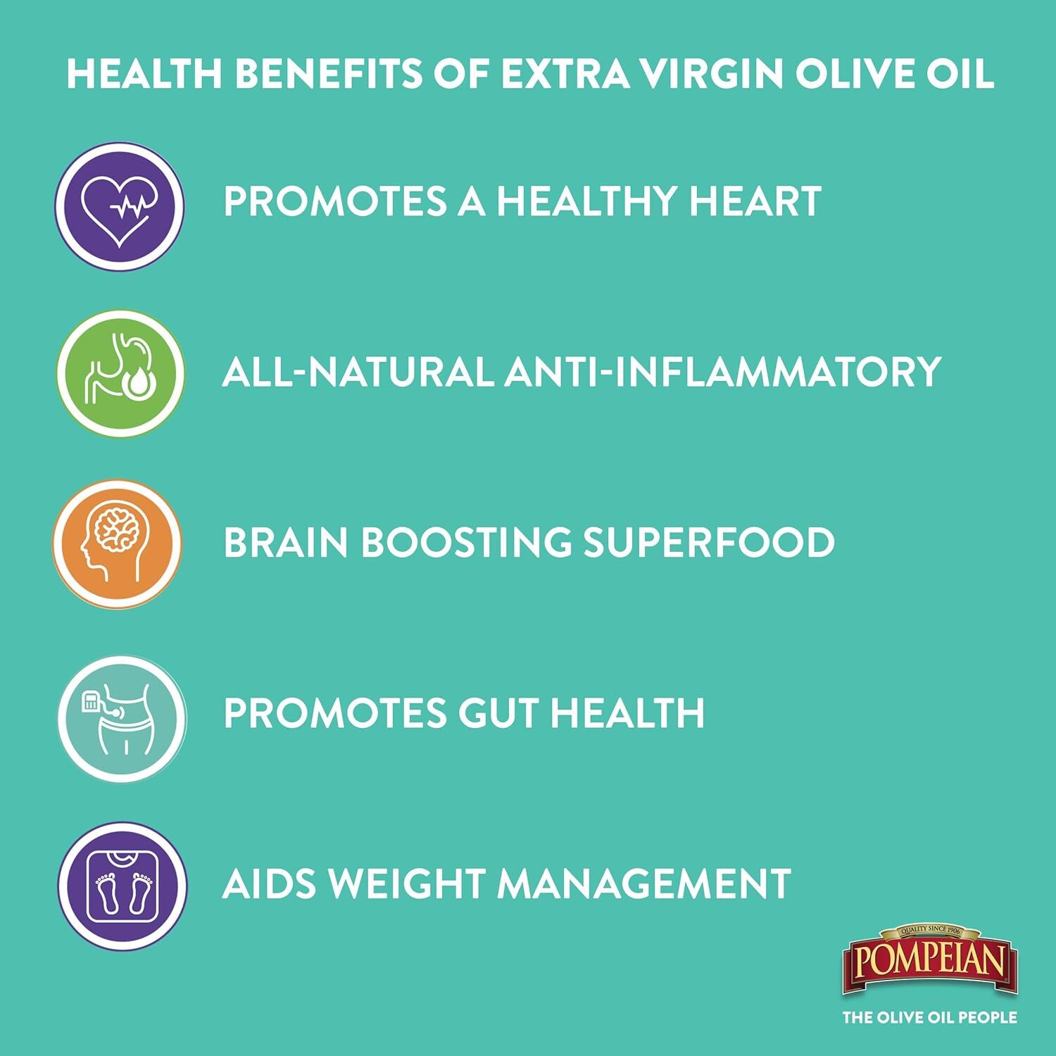 Pompeian Robust Extra Virgin Olive Oil, First Cold Pressed, 16 FL. OZ. gallery
