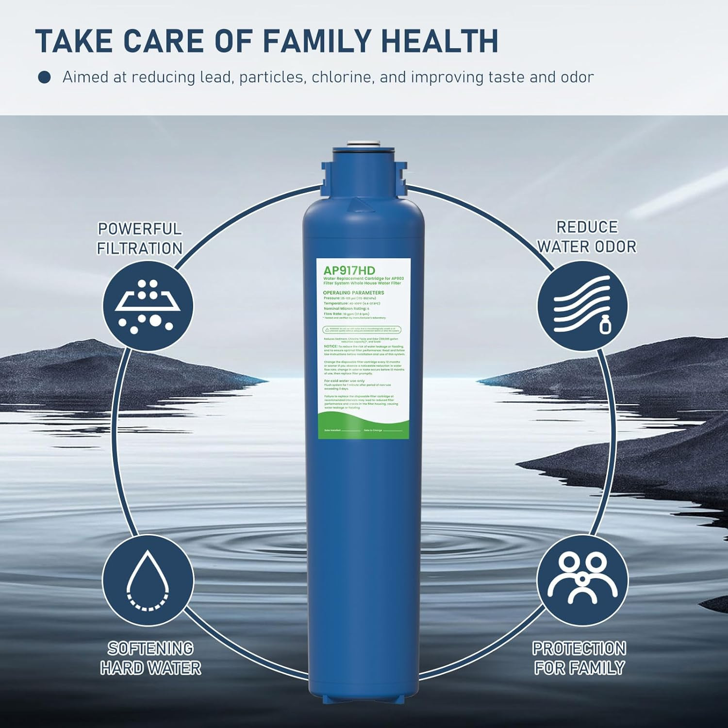 Whole House Water Filter Replacement 2 Pack for AP917HD AP903 Systems gallery