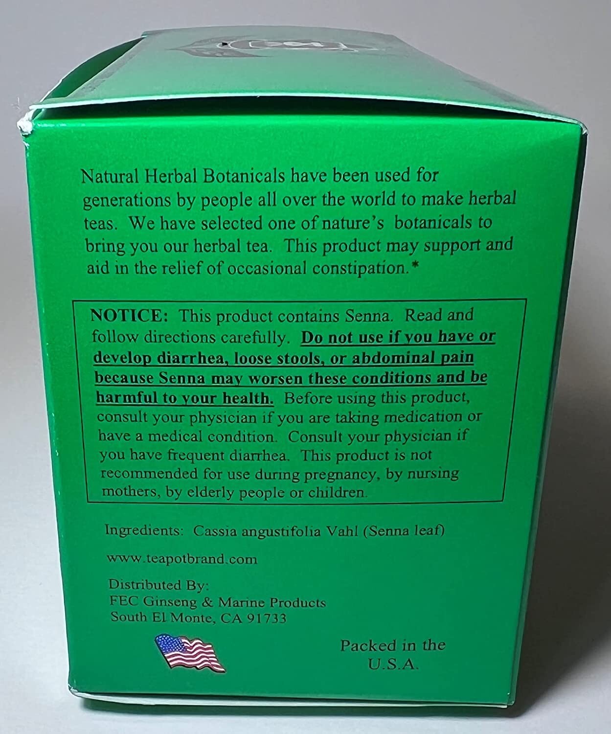 China Slim Tea Super Herbal Tea Delight Extra Streighth 20 Tea Bags/ 1.76 oz gallery