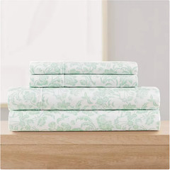 Member’s Mark 500-Thread-Count Performance Printed Sheet Set, Choose Sizes/Color