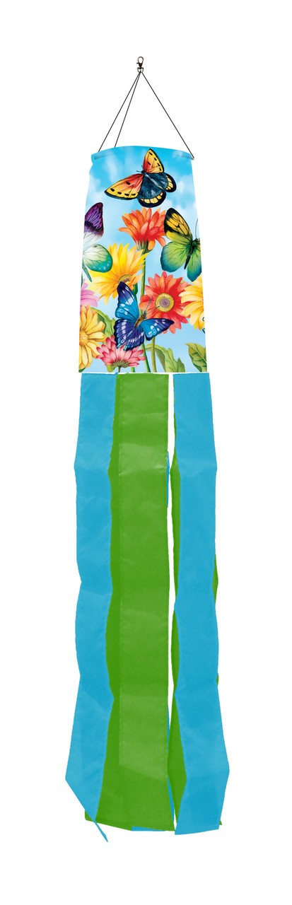 Briarwood Lane Fluttering Butterflies Spring Windsock gallery