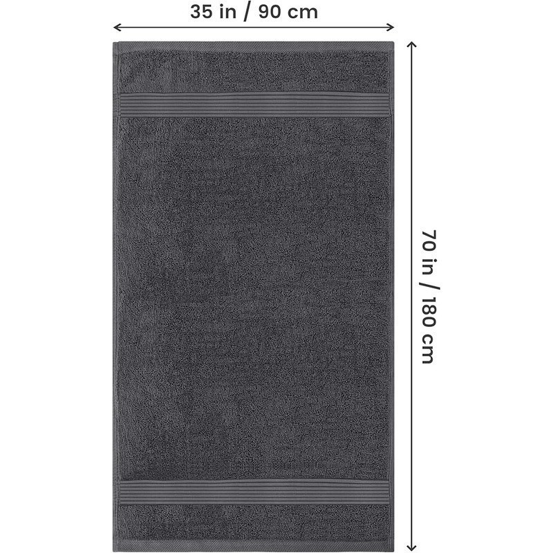 Soft Absorbent Extra Large Bath Towel Cotton Bathroom Sheet Machine Washable New gallery