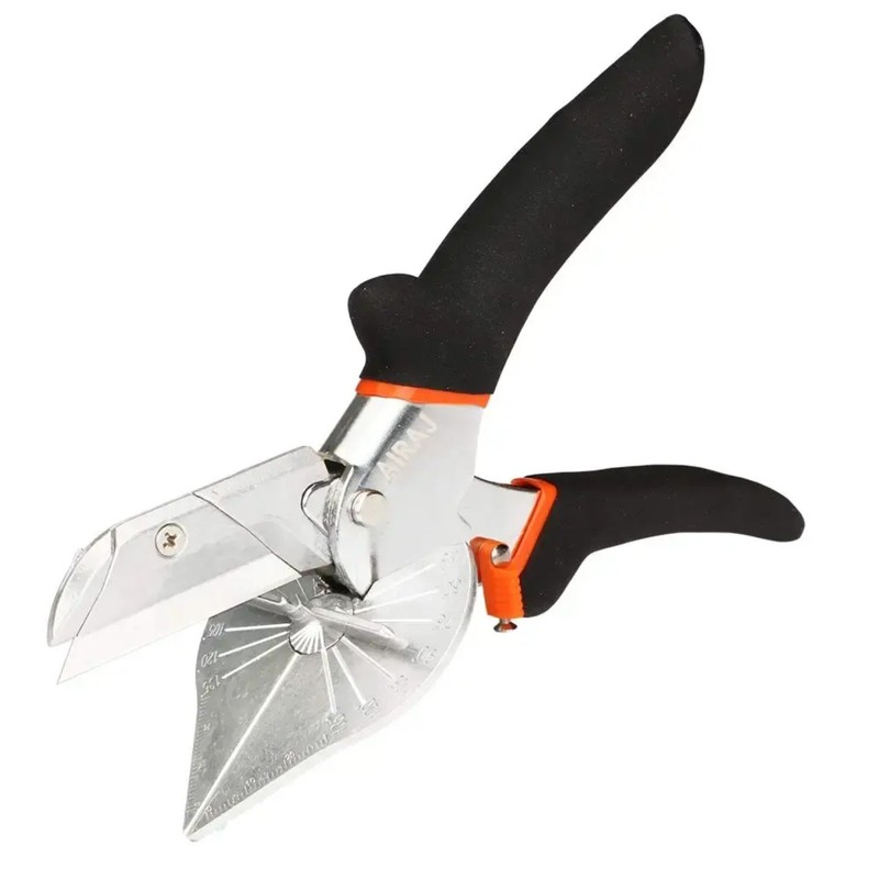 Multi Angle Miter Shear Cutter with 10 Blades, 45°-135° Trim Cutting Tool gallery