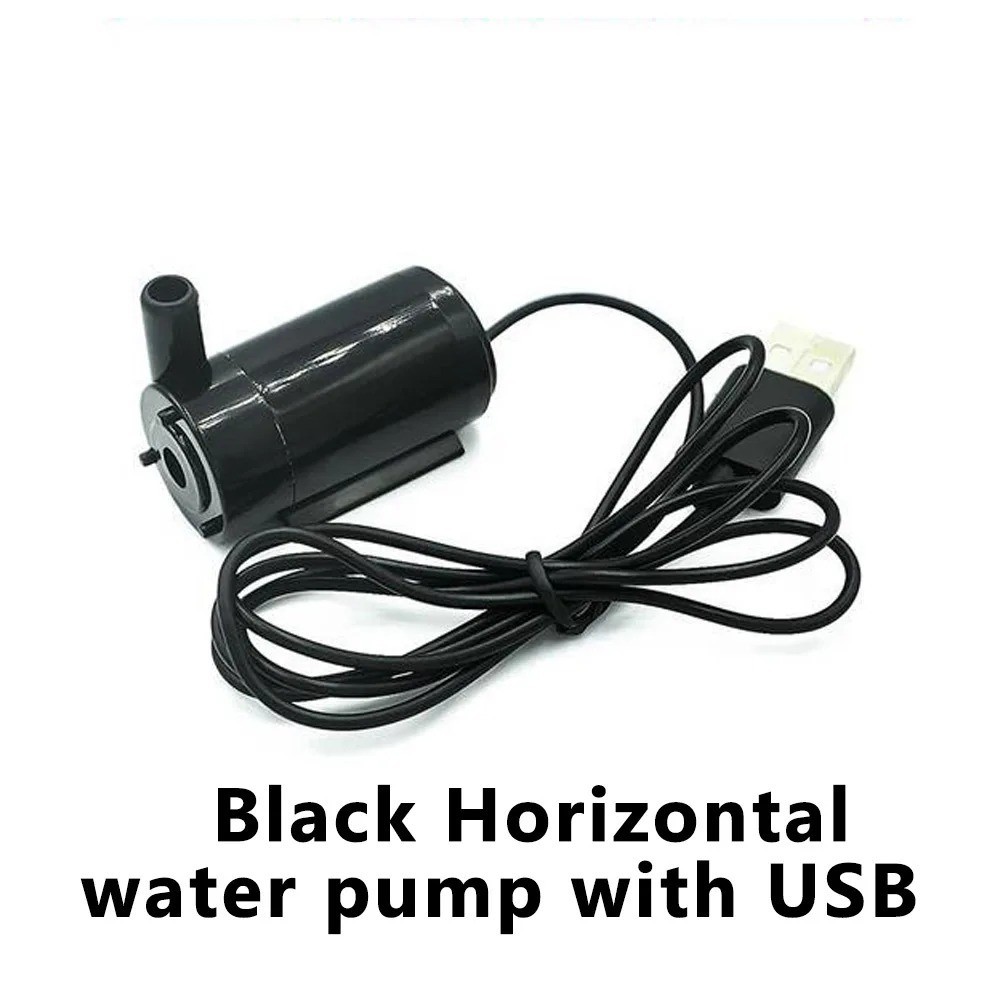 1PCS DC 3V 5V Micro Submersible Water Pump Silent USB Aquarium Fountain Pump gallery