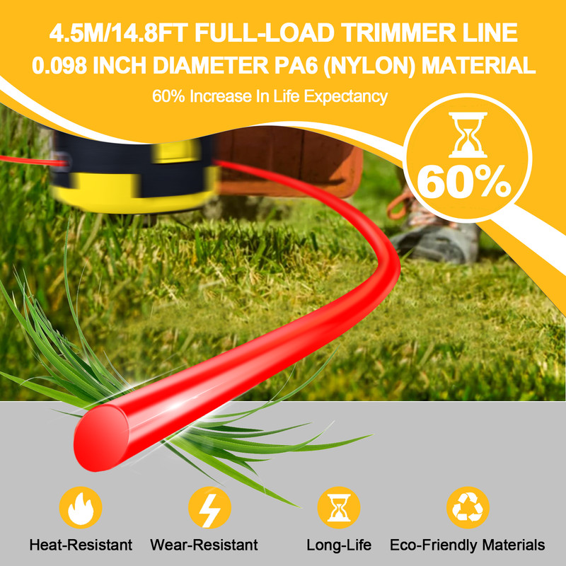 String Trimmer Head For Dewalt DCST920 DCST922 DCST925 DCST970 DCST990 DCST991 gallery