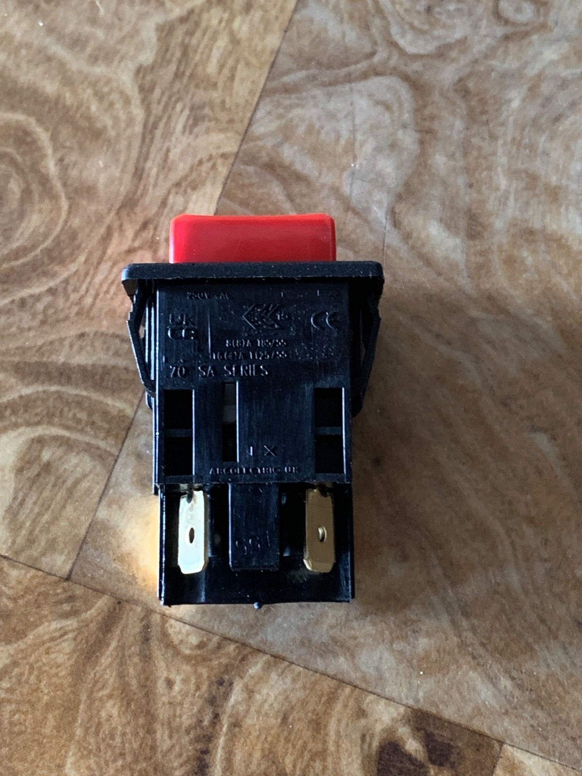 Rug Doctor Switch Push Button fits Mighty Pro, Wide Track, X3 and Quick Dry gallery