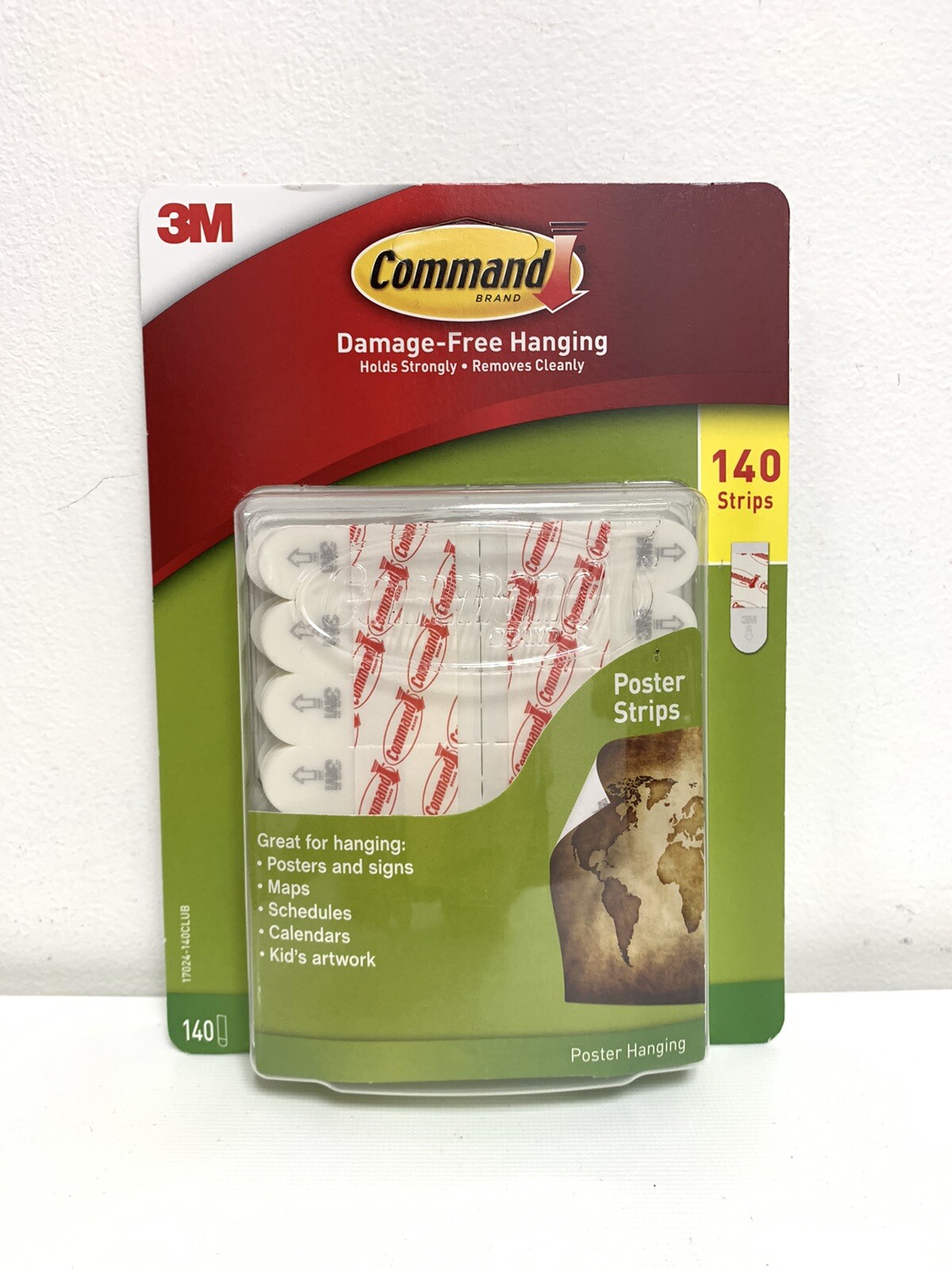 140 Count 3M Command Damage-Free Hanging Strips gallery