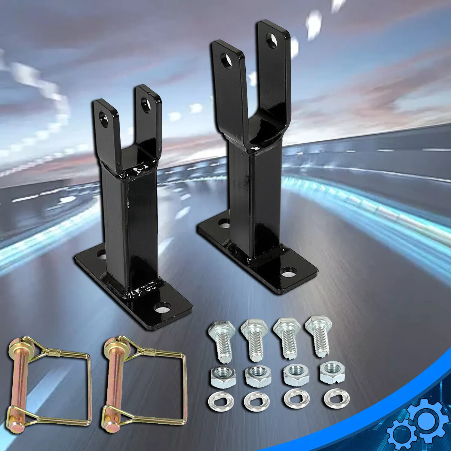 1 set Lockable Weeder Trimmer Rack Holder Carrier Mounts For Pickup/Trailer gallery