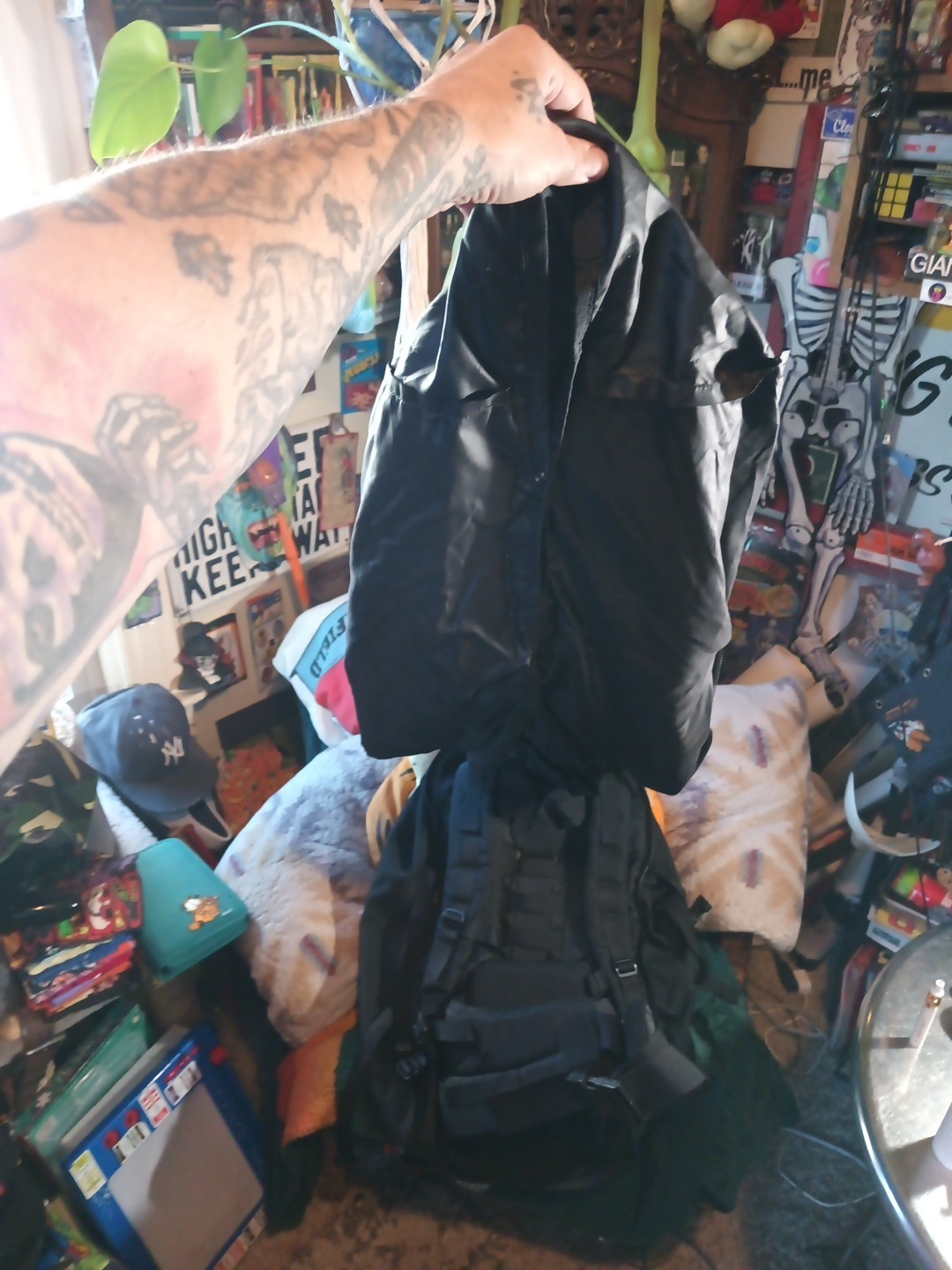 Lowe Alpine backpack Internal Frame Black Detachable Pack Large  5