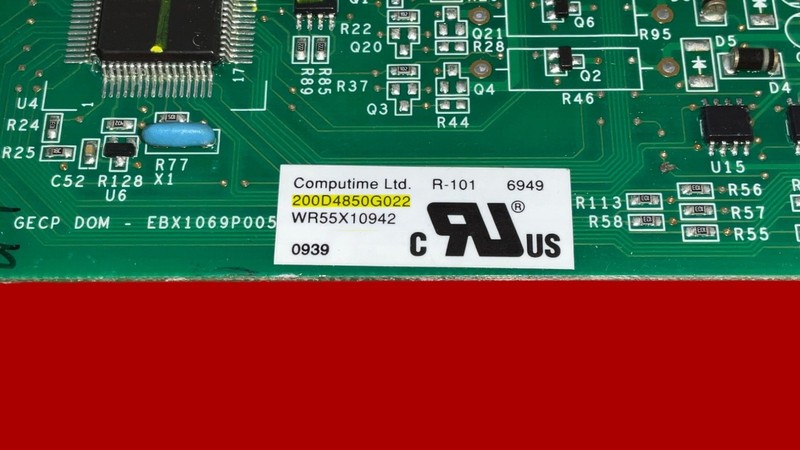 GE Refrigerator Control Board - Part # WR55X10942 | 200D4850G022 gallery