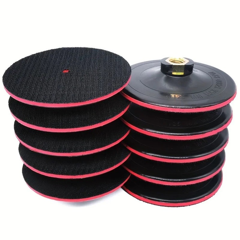 5 inch Hook and Loop Backing Pad Buffing Sanding Pad for Angle Grinder 5/8-11 gallery