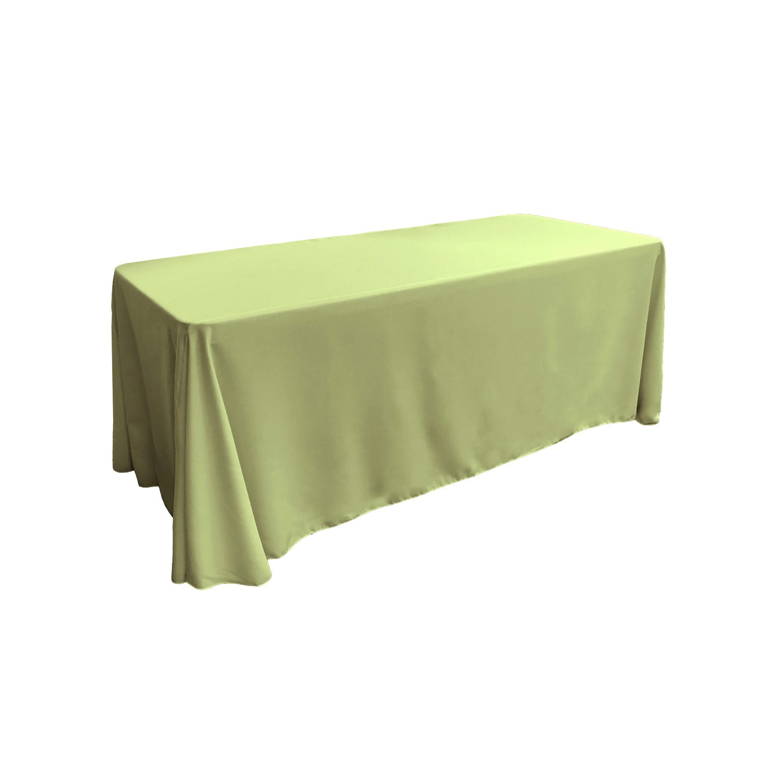 LA Linen Polyester Poplin Rectangular Tablecloth, 90 by 132-Inch. Made in USA gallery