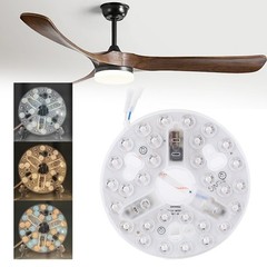 5.3 Ceiling Fan LED Light Replacement 3000K 4200K 6500K 3 Color Dimmable WT