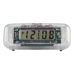 31008 Equity by La Crosse Clear Digital Alarm Clock with 0.6″ LCD Display