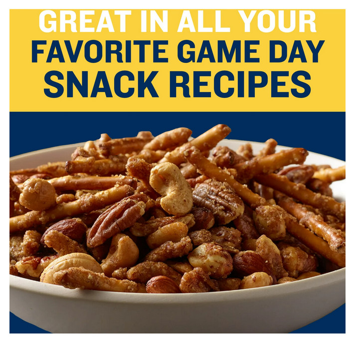 PLANTERS Honey Roasted Mixed Nuts, Party Snacks, Plant-Based Protein, 10 Oz Stee gallery
