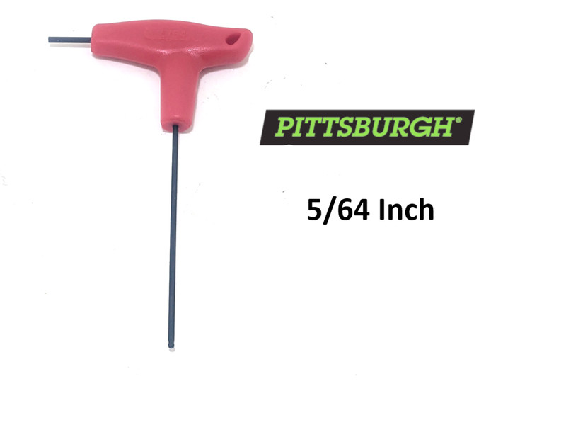 NEW PITTSBURGH T - HANDLE HEX KEY ALLEN SAE METRIC PICK SIZE SOLD INDIVIDUALLY gallery