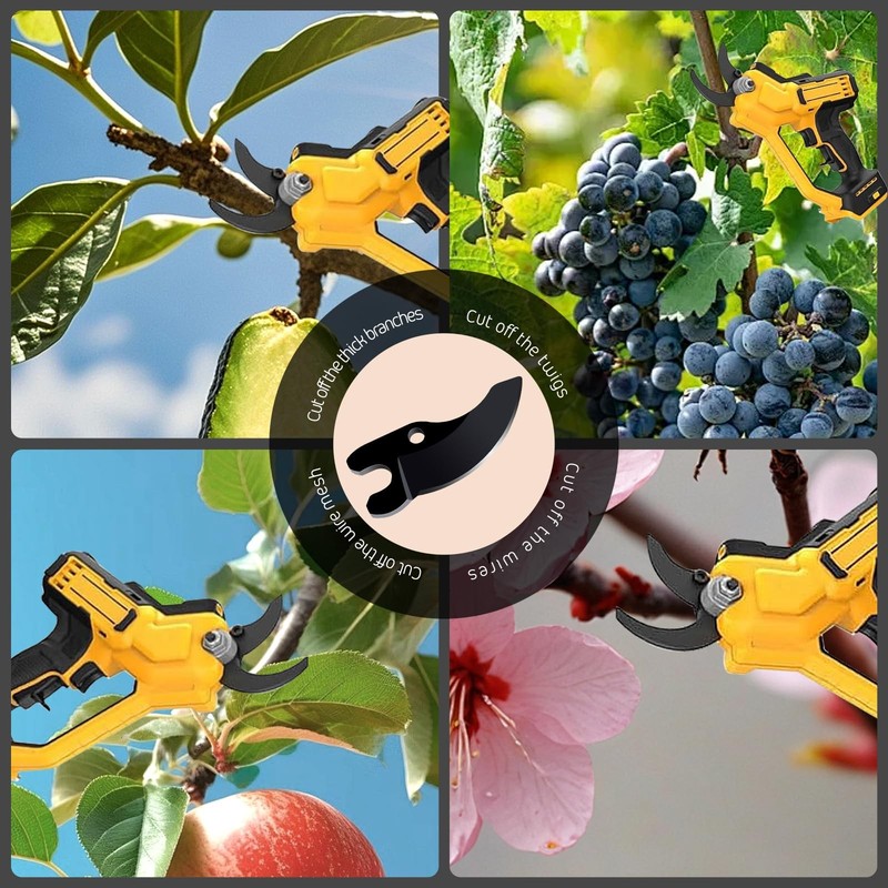 Replacement Blades for Cordless Pruning Shears Compatible with Dewalt DCPR320 gallery