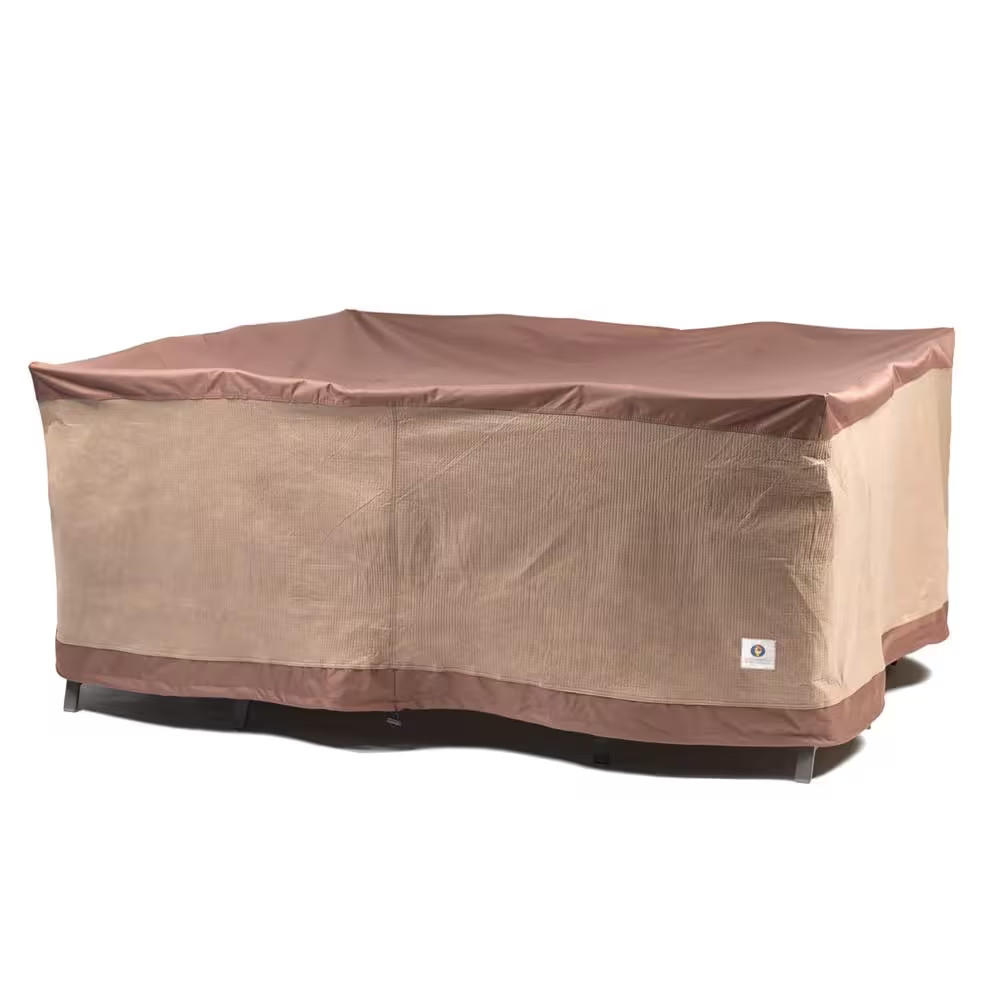 Duckcovers Ultimate 76 In. Square Patio Table and Chair Set Cover gallery