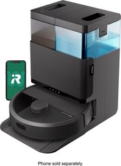 iRobot – Roomba Plus 405 (G185) Combo Robot Vacuum & Mop + AutoWash Dock – Black