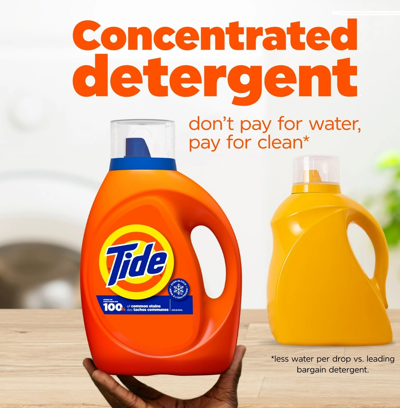 Tide Liquid Laundry Detergent, Original Scent, 84 oz, 64 Loads, HE Compatible gallery