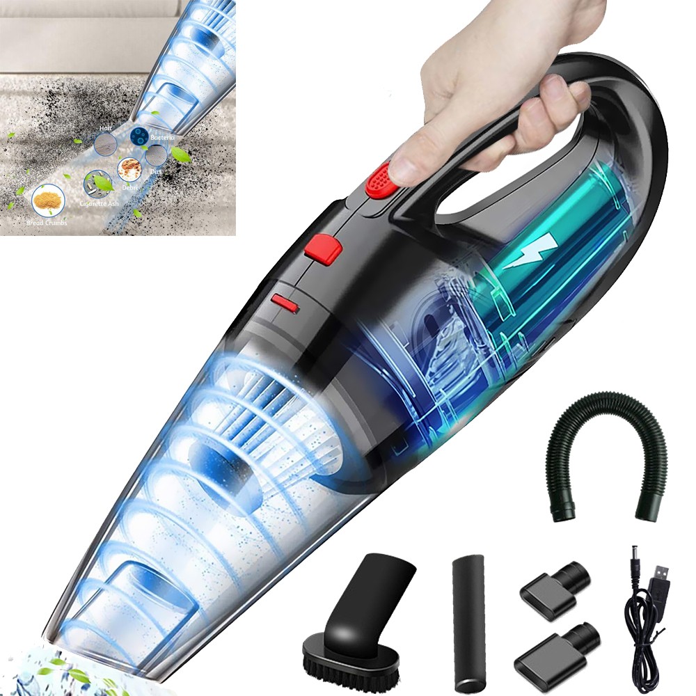 120W Vacuum Wet & Dry Cleaner Dust Buster Handheld Cordless Car Home Cleaners gallery