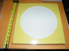 2 PACK Creative Picture Frames- LP Vinyl Record Album Frame Display with LP Mat