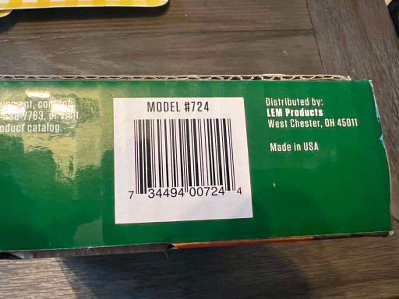 LEM Products Meat Grinder Foot Switch Pedal 724 - New in Box!!! gallery