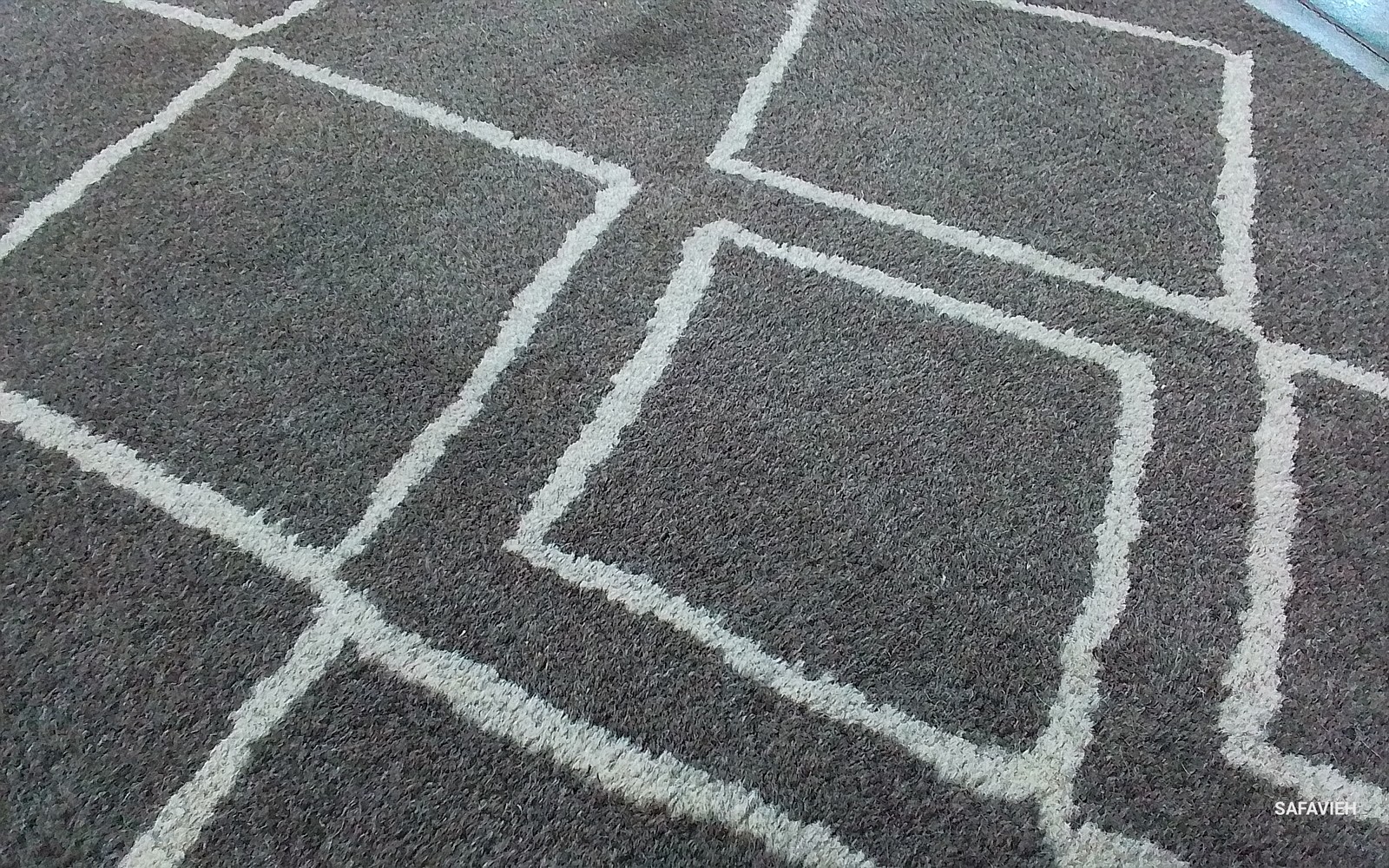 IVORY / DKGREY 2'-6" x 8'-0" Back Stain Rug, Reduced Price 1172799893 SOH340A-28 gallery
