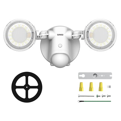 LED Motion Sensor 30W Security Light 4000lm Outdoor Floodlight Night Safety gallery