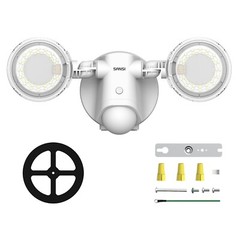 LED Motion Sensor 30W Security Light 4000lm Outdoor Floodlight Night Safety