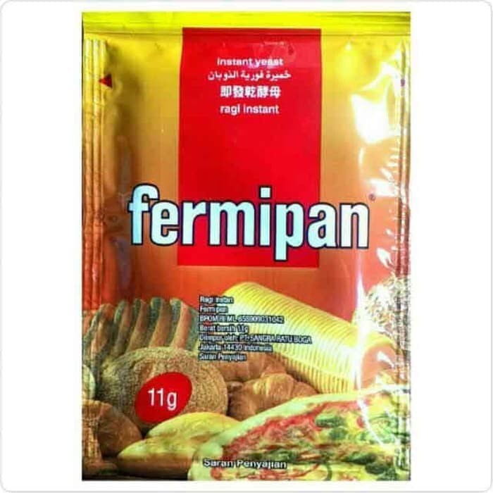 Fermipan Red Instant Dried Yeast For Fresh Baking Bakery Bread Bakers 4 sachets gallery