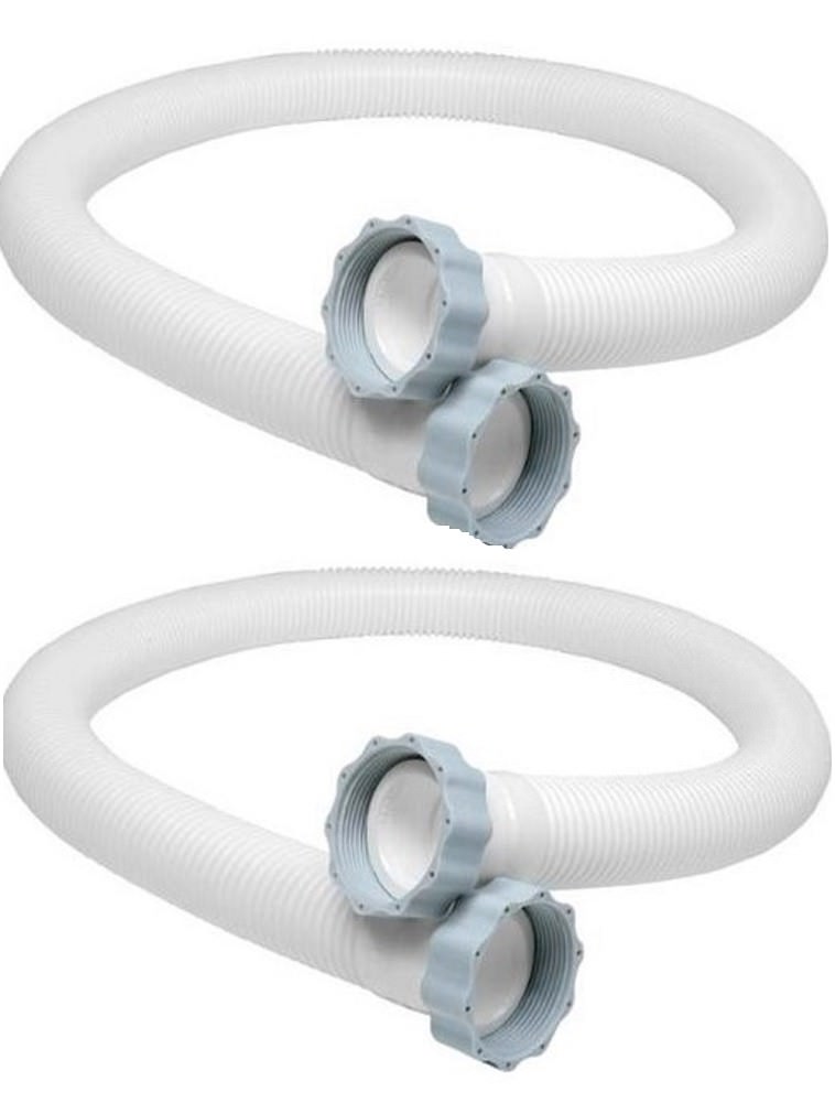 Intex 1.5inch Diameter Accessory Pool Pump Replacement Hose Set of 2 gallery
