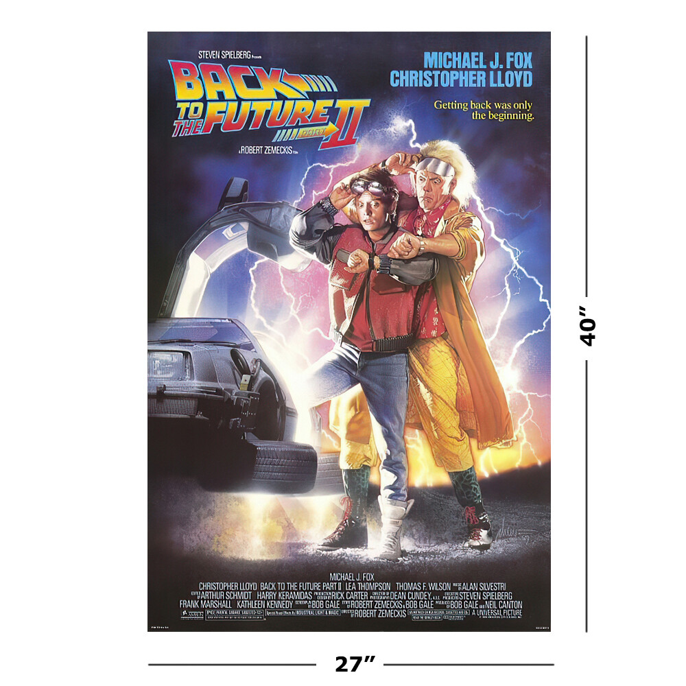 Back To The Future Part II - Movie Poster / Print (Size: 27" X 40") gallery