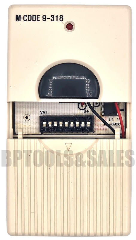9 Digit Code Remote Control Garage Door/Gate Transmitter Opener MultiCode 318Mhz gallery