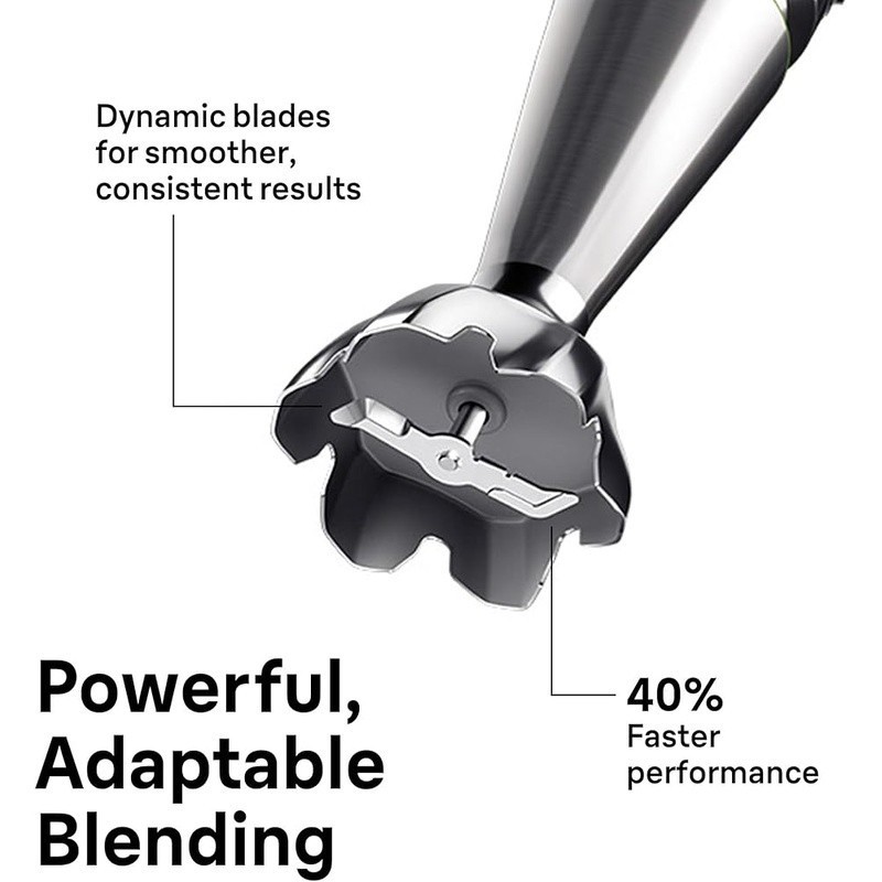 Active PowerDrive Immersion Blender 700W Speed Control Pulse Ergonomic Design US gallery
