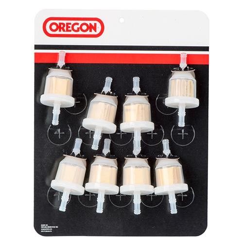 Oregon 69-510 In-Line Fuel Filter, Hanging Card, 8 Pack gallery