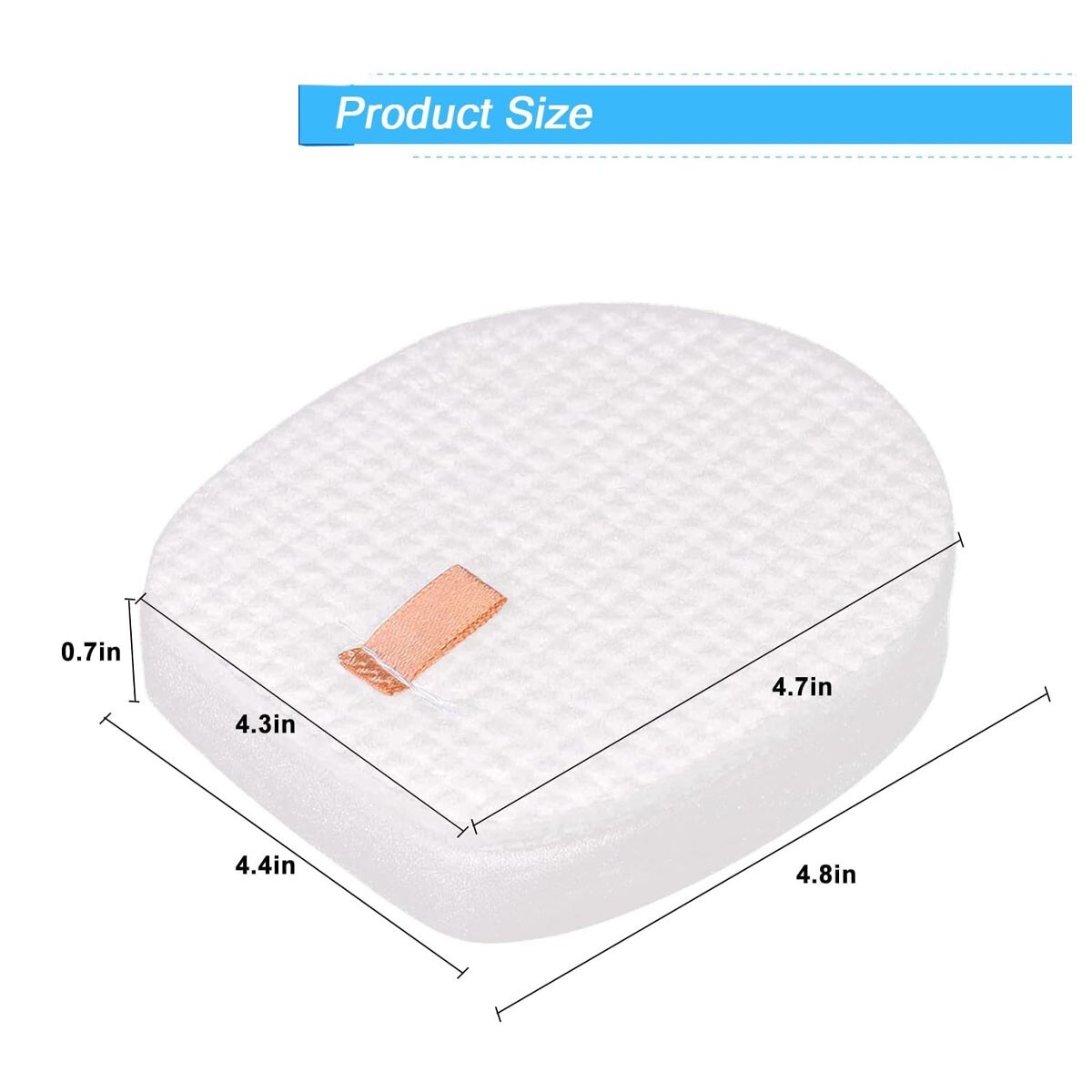 4 Set Foam Filter Felt Filter for Shark QZ162HQPB QZ162HQSV QZ163HQBI QZ163HQ gallery
