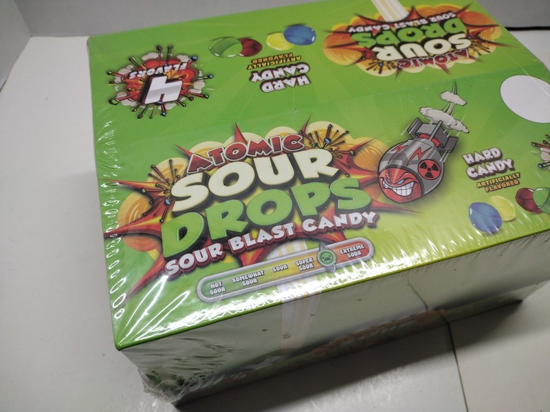 Atomic Sour Drops Sour Blast Hard Candy, Fun Factory, 12 Pack, 08/2026 gallery