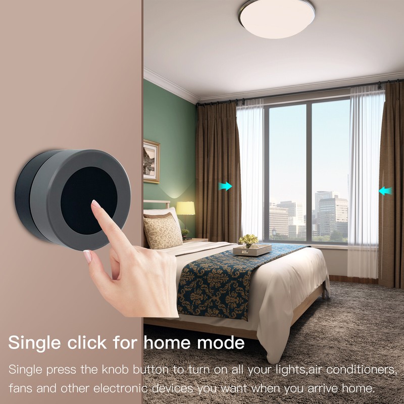 MOES Tuya ZigBee Smart Knob Switch Wireless Scene Switch Button Controller App gallery