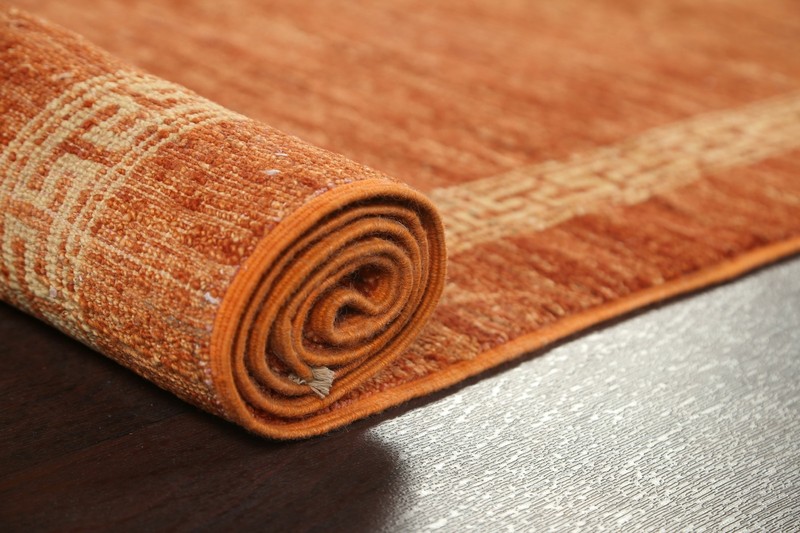 Bordered ORANGE Gabbeh Kashkoli Oriental Runner Rug Hand-knotted 2' 7" x 9' 0" gallery