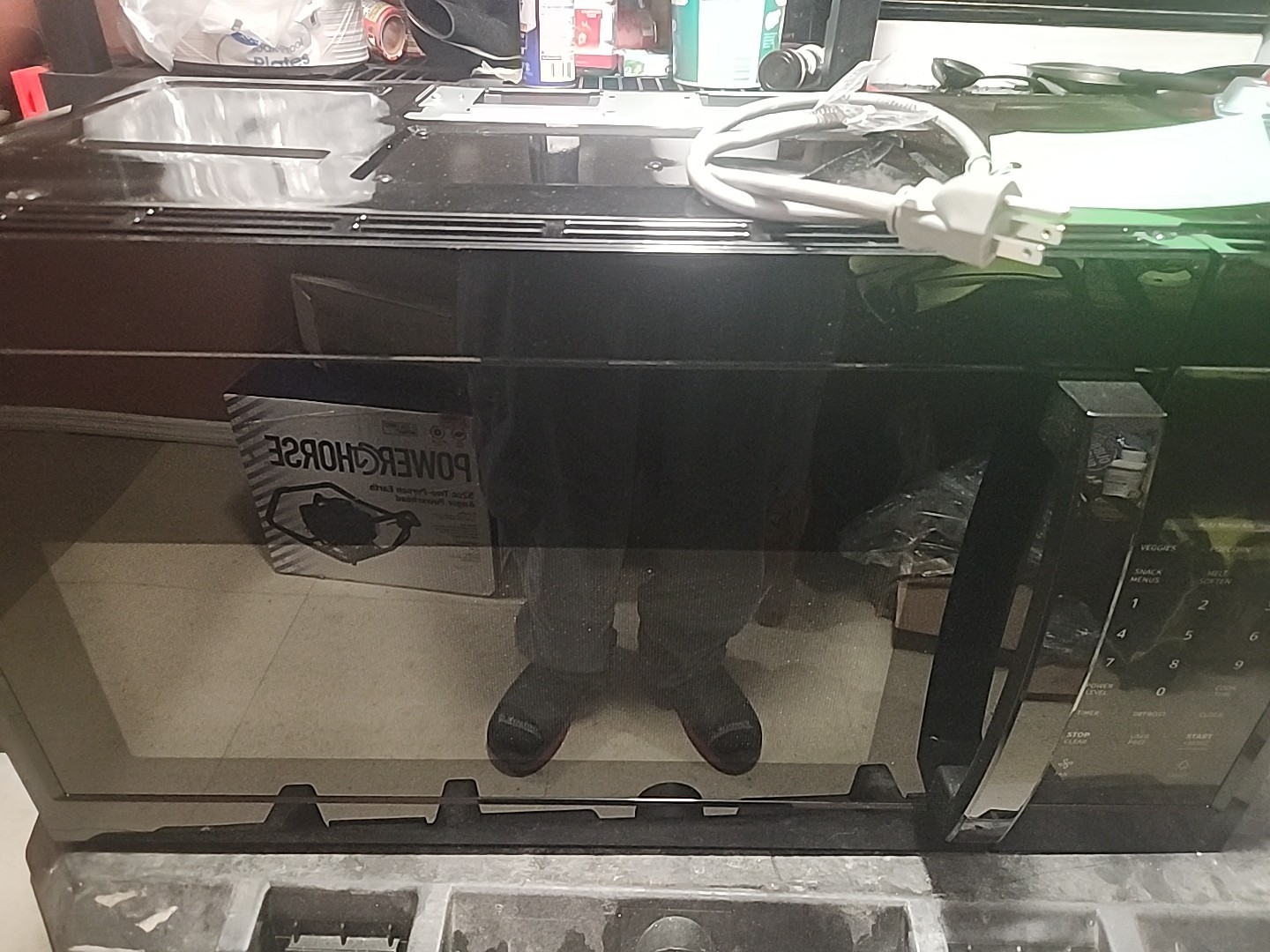 microwave Over The Range (Vissani) Missing Hardware, Never Used, Tested 1.7,cu gallery