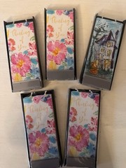 Flatyz Handmade Flat No-drip Candles Set Of 5 – Floral, Halloween 6” Drip Resist