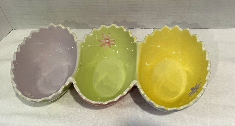 Easter Egg Candy Dish 3 Compartments Hobby Lobby gallery