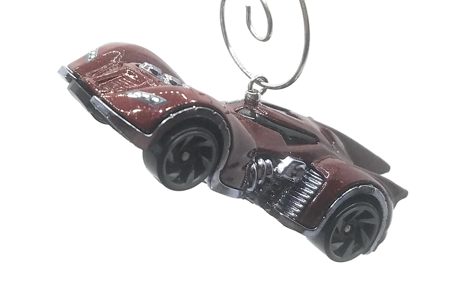 Christmas Ornament for Batmobile Arkham Asylum Maroon Black gallery