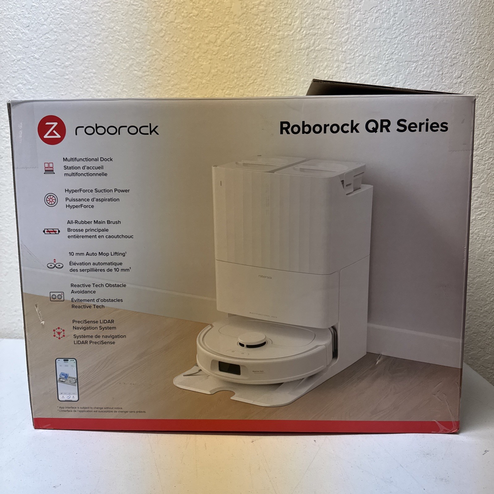 Roborock QR Series QRT78 Robot Vacuum & Mop W/ Multifunction Dock gallery
