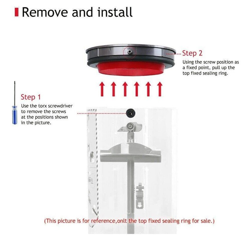 Top Fixed Sealing Ring Replacement for Dyson V10 V11 V15 Vacuum Cleaner Dust Bin gallery
