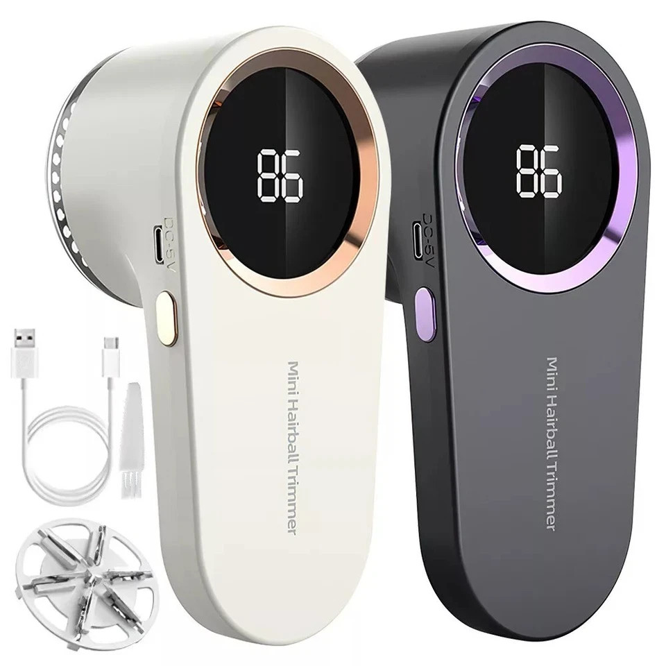 Portable Electric Lint Remover Bobble Remover Rechargeable Clothes Fabric Shaver gallery